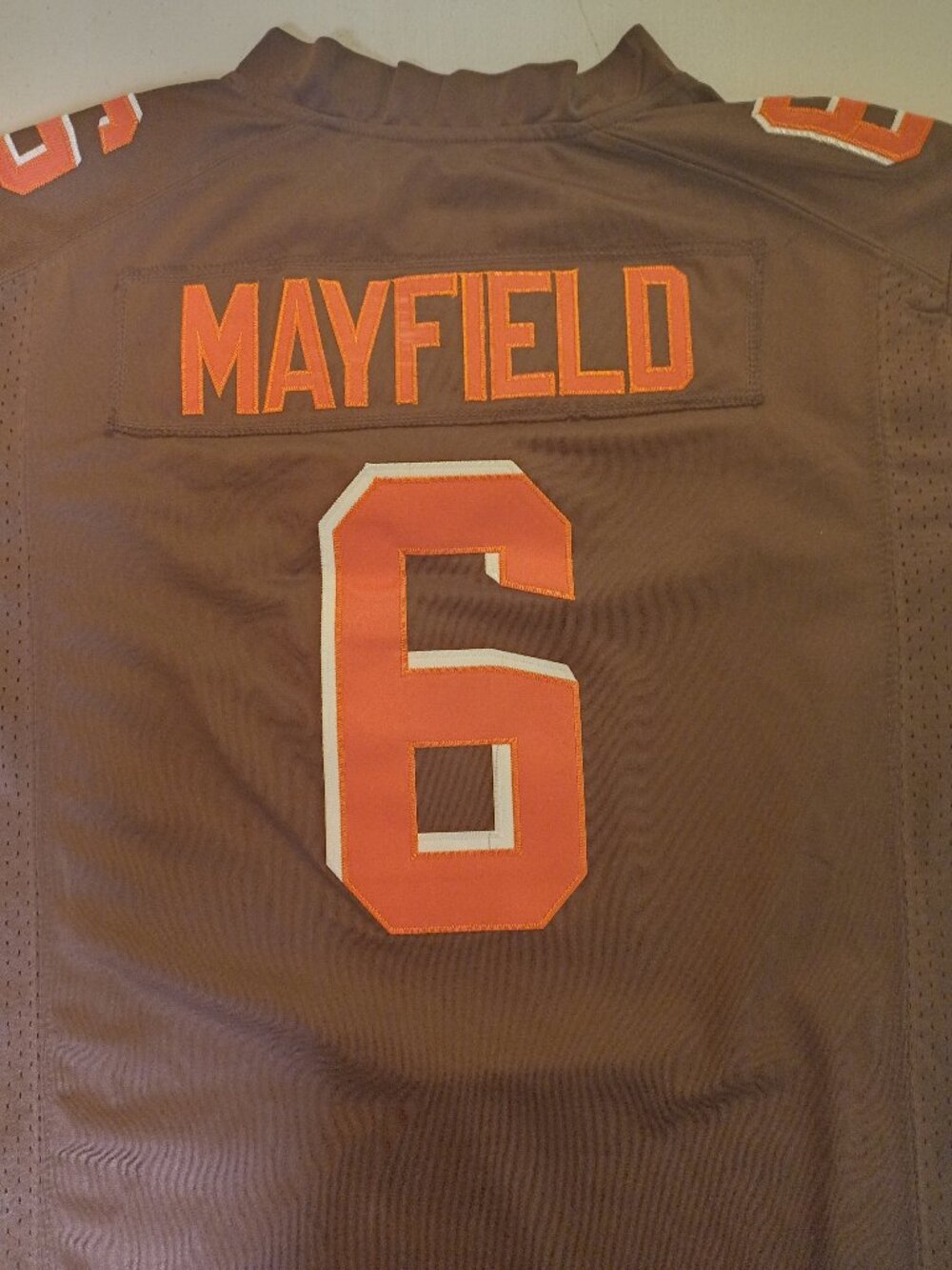 Nike Baker Mayfield Cleveland Browns NFL Football Jersey Adult Large Stitched